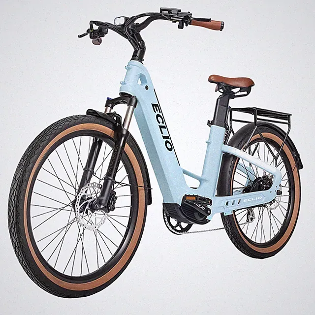 ECLIO 26" Electric Bike Peak 1200W 960WH 48V 20Ah Fat Tire Ebikes Up to 120Miles